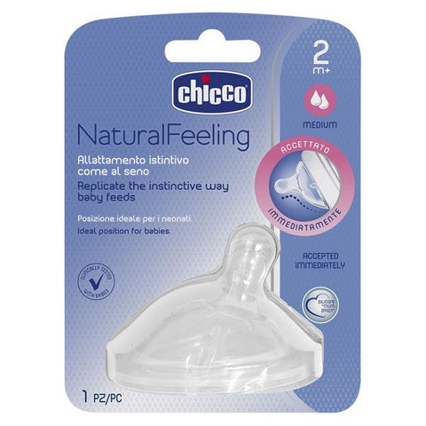 Chicco Natural Feeling Silicone Teat