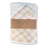 Fibre for Good Undyed Organic Cotton Check Towel