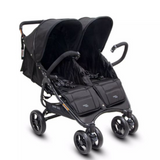 Valco Baby Snap Duo Stroller - Black Beauty + Bevi Cup Holder Pre Order End June