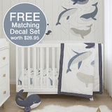 Lolli Living 4-piece Nursery Set - Oceania + Free matching decal set