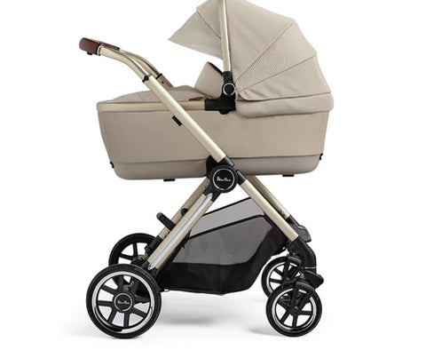 Silver Cross Reef Stone with First Bed Folding Carrycot