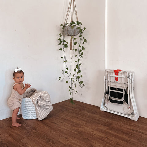 Babystudio Super Slim Flat Fold Highchair