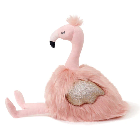 O.B Designs Gloria Flamingo Soft Toy 17"/ 43cm  Pre Order End Of February
