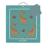 Living Textiles Whimsical Blanket - Giraffe