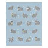 Living Textiles Whimsical Blanket - Hippo