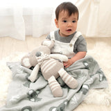 Living Textiles Australiana Blanket - Koala/Grey