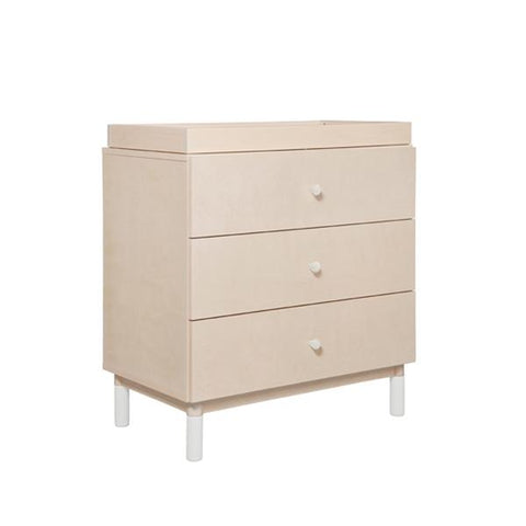 Babyletto Gelato Dresser - Washed Natural / White (Ex-Display Pick Up From Store Only)