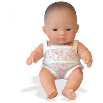 Miniland Baby Doll - Asian Girl 21cm