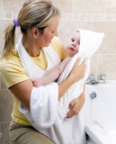 ClevaMama Apron Baby Hooded Bath Towel