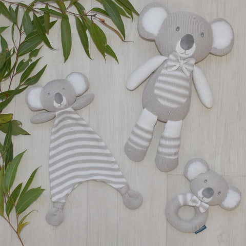 Living Textiles Knitted Soft Toy - Kevin the Koala
