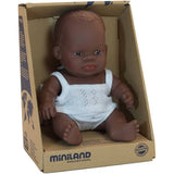 Miniland Baby Doll - African Girl 21 cm