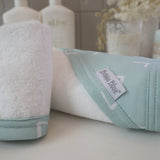 Bubba Blue Nordic 2pk Hooded Towel - Dusty Sky/Mint