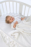Little Bamboo Round Cot Fitted Sheet 