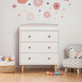 Babyletto Lolly Dresser Changer - Natural / White - Pre Order January 2018