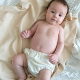 Fibre for Good Organic Baby Blanket - Wheat