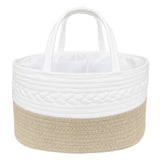 Living Textiles Cotton Rope Nappy Caddy