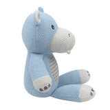Living Textiles Knitted Soft Toy - Henry Hippo