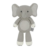 Living Textiles Knitted Soft Toy - Mason Elephant