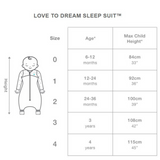 Love to Dream Sleep Suit 3.5 tog